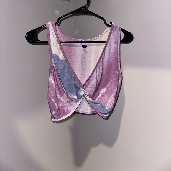 Women's Purple Streaks Pants Set, Size Large, Gently Worn - Picture 3 of 6